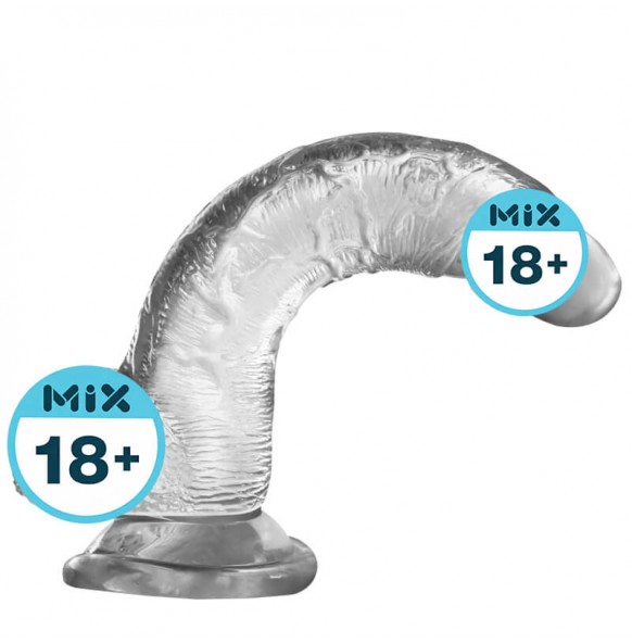 MizzZee - Transparent Crystal Dildo (L:22.5cm - D:4cm) MizzZee - Transparent Crystal Dildo (L:22.5cm - D:4cm)